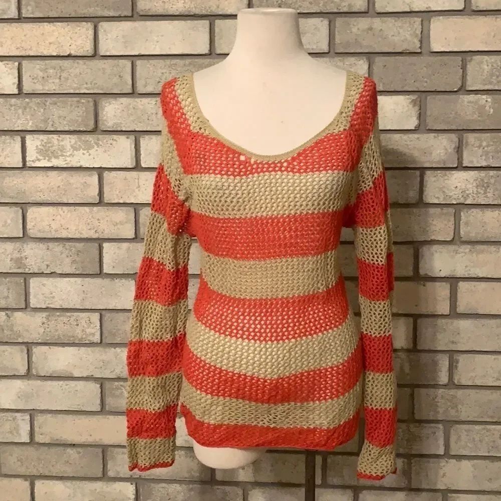 3for$20 striped blouse women medium